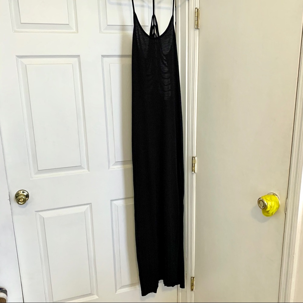 Maxi black dress